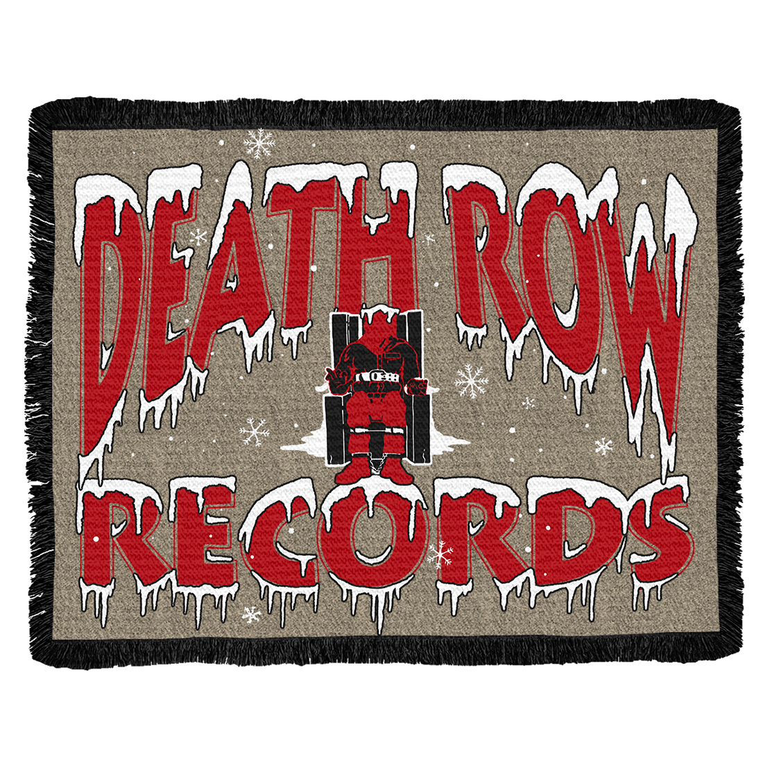 Death Row Holiday Blanket