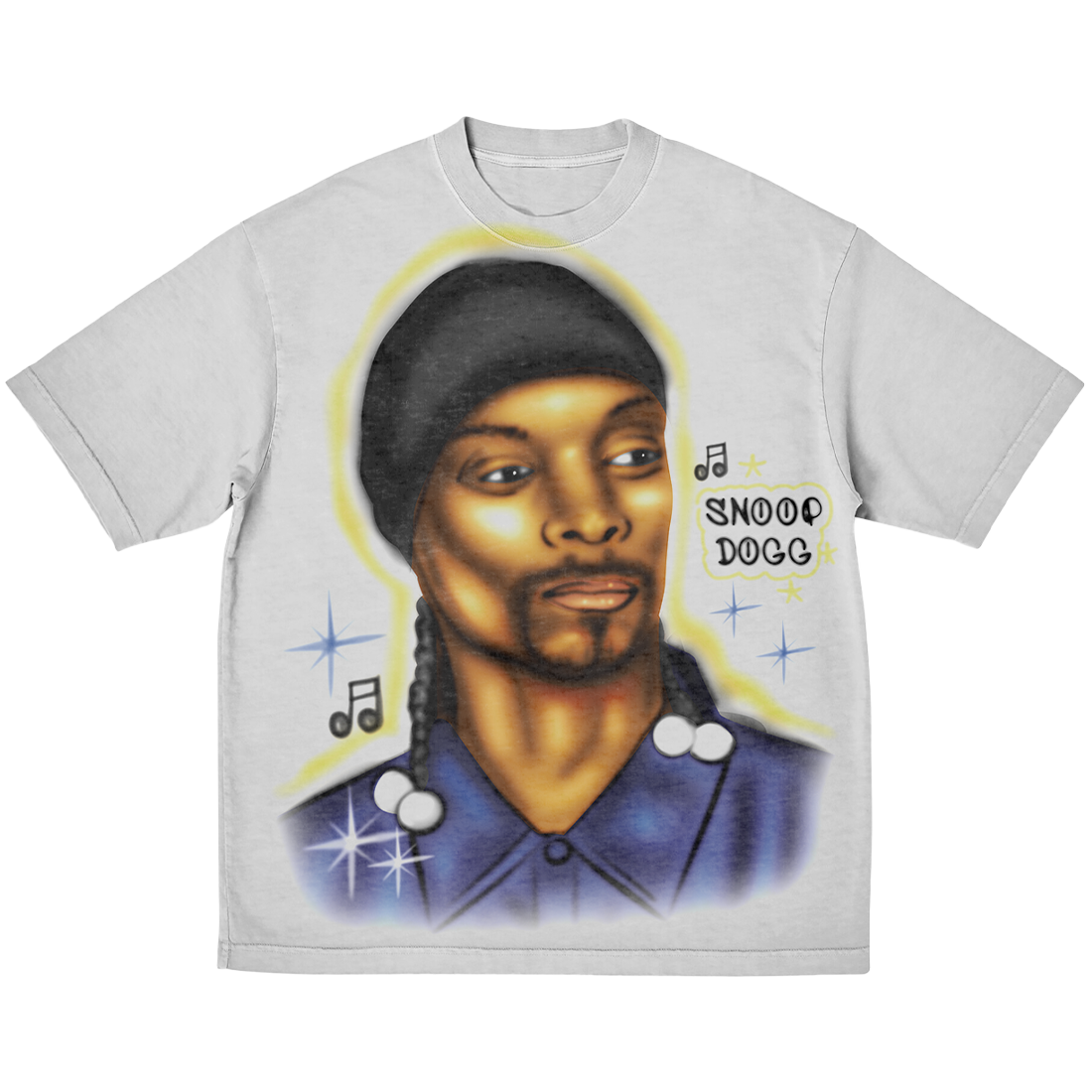Snoop Vintage Airbrush Tee Front