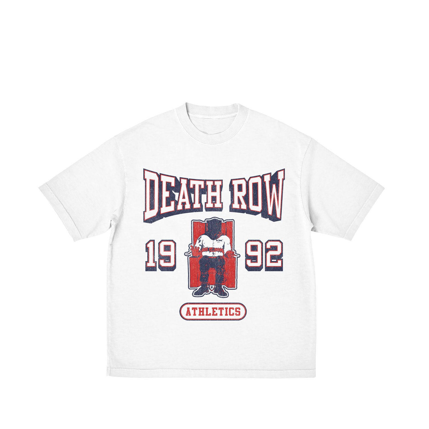 Death Row Athletics Tee White